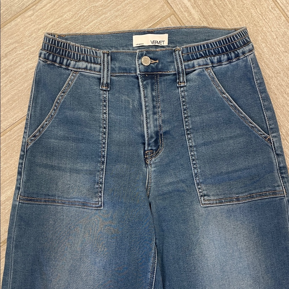 Vervet Super Soft High Rise Wide-Leg Jeans - Picture 4 of 7